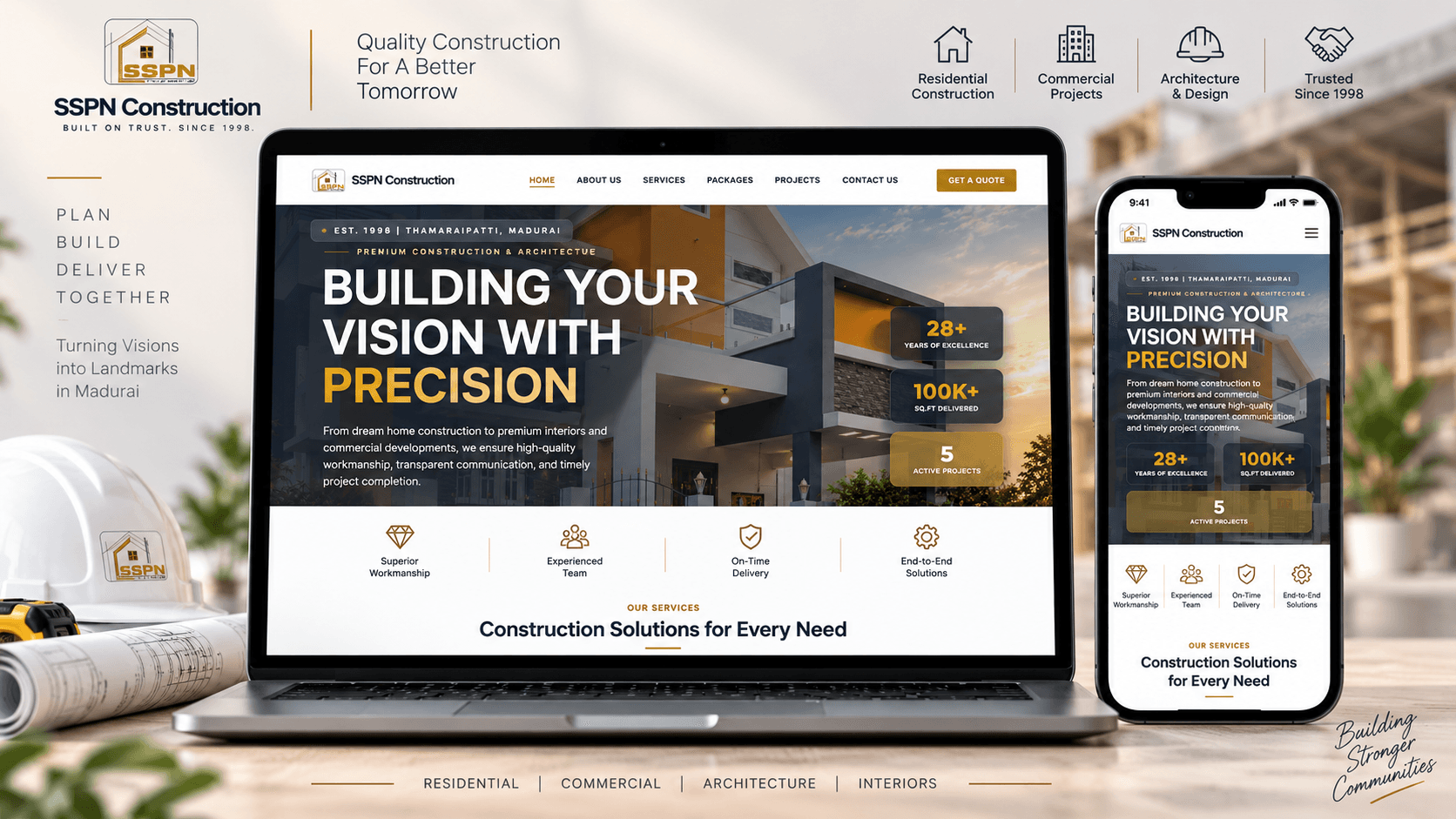 Actor Sasikumar's residence featured in SSPN Construction's project portfolio